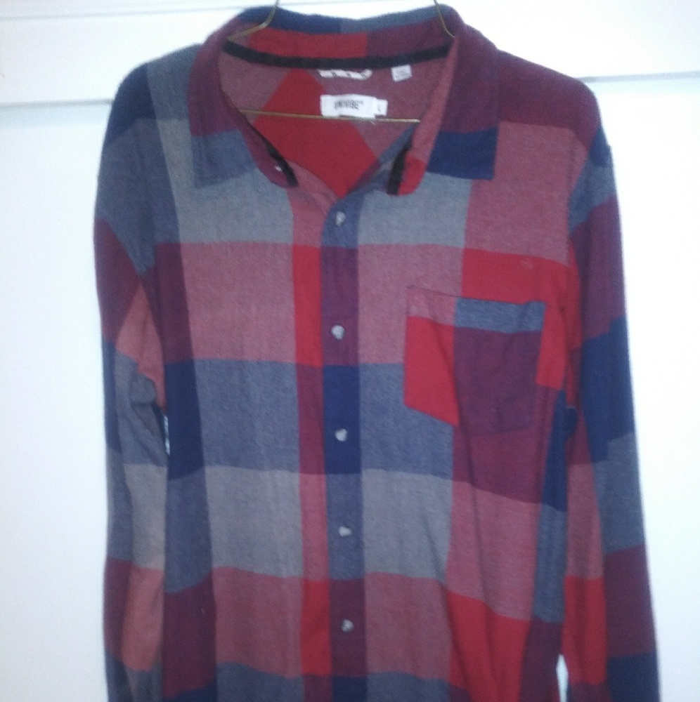 Mens flannel size large